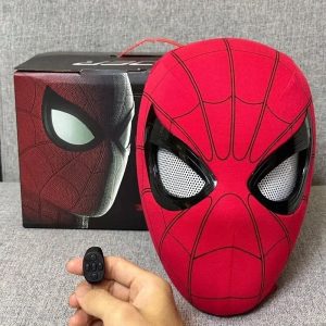 Spider-Man Mask, Headgear with Movable Eyes