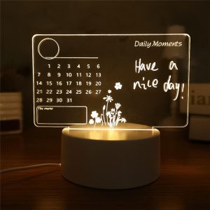 Led Light Note Board USB Desktop Night Light